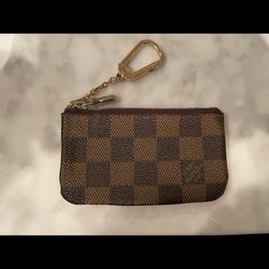 Louis Vuitton Card Case with Keychain
